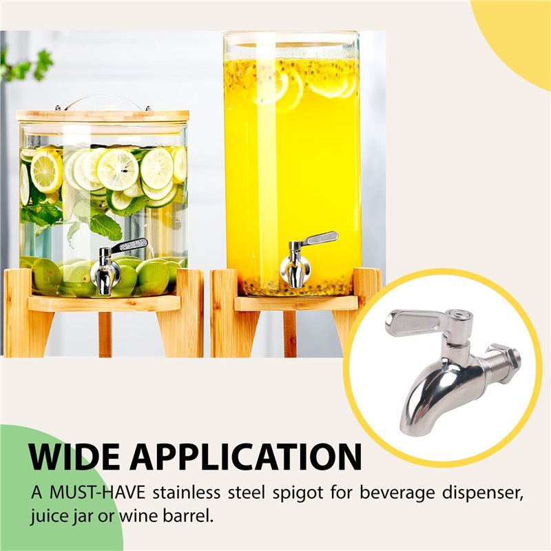 Wine Beer Juice - ABMI-ステンレス製蛇口タップ ドラフトビールタップ 家庭用醸造発酵器 ワイン ドラフトビール ジュースディスペンサー
