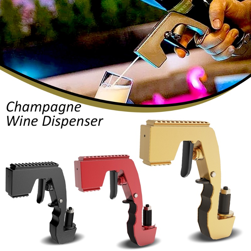 シャンパンガン ワインスプレーヤー ピストル ビールボトル用 - Wine Y Beer のレビューと価格