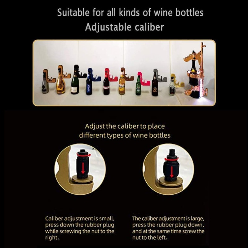 シャンパンガン ワインスプレーヤー ピストル ビールボトル用 - Wine Y Beer のレビューと価格