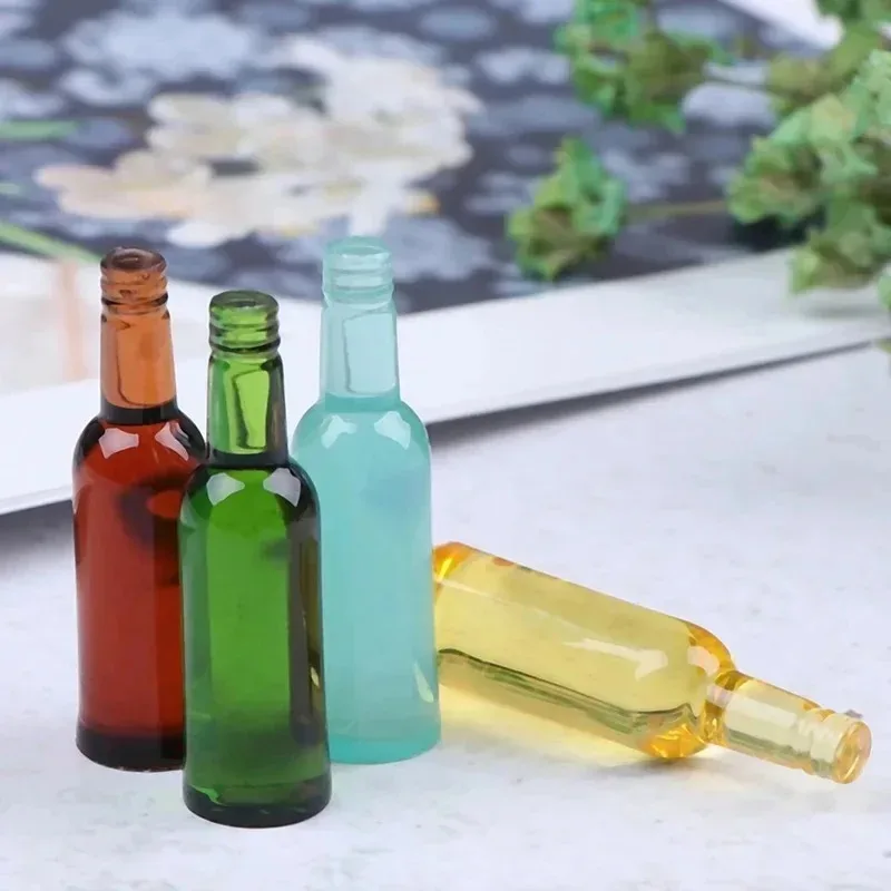 1/12スケールのミニチュアビール瓶とワイン瓶6個セット。ド - Wine Y Beer のレビューと価格