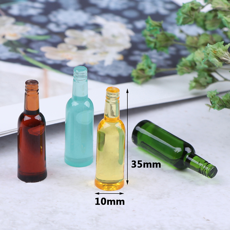6 個 1:12 ドールハウスミニチュアビールワインドリンク - Wine Y Beer のレビューと価格