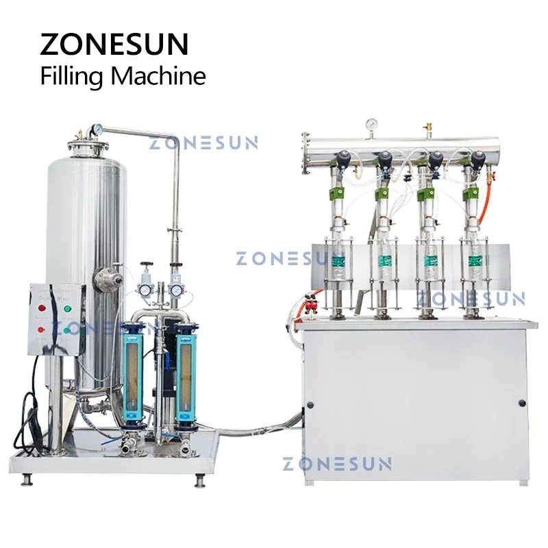 ZONESUN 炭酸飲料等圧充填機 ビール コーラ ソーダ  - Wine Beer Juice のレビューと価格